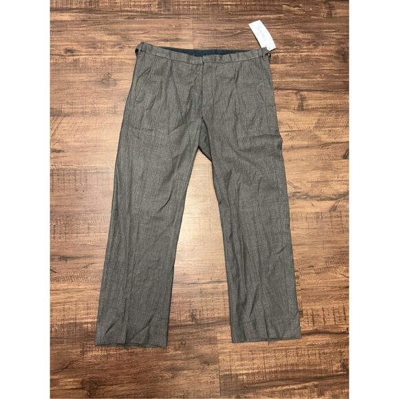 Prada Authentic Gray Straight Trouser Pants, Size 36 x27 * - Picture 9 of 16